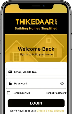 download thikedaar android app to daily moniter your home construction