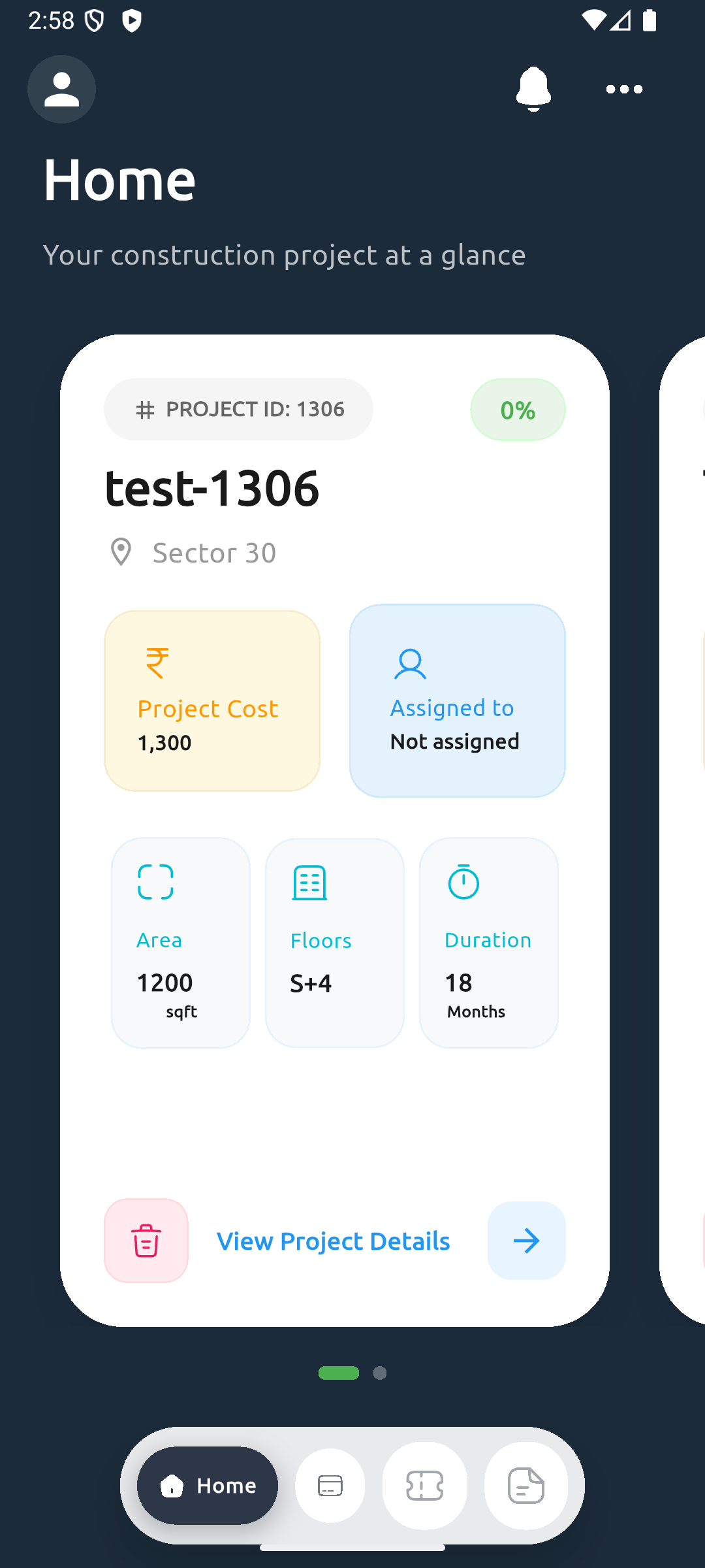 Bldox App Screen 3