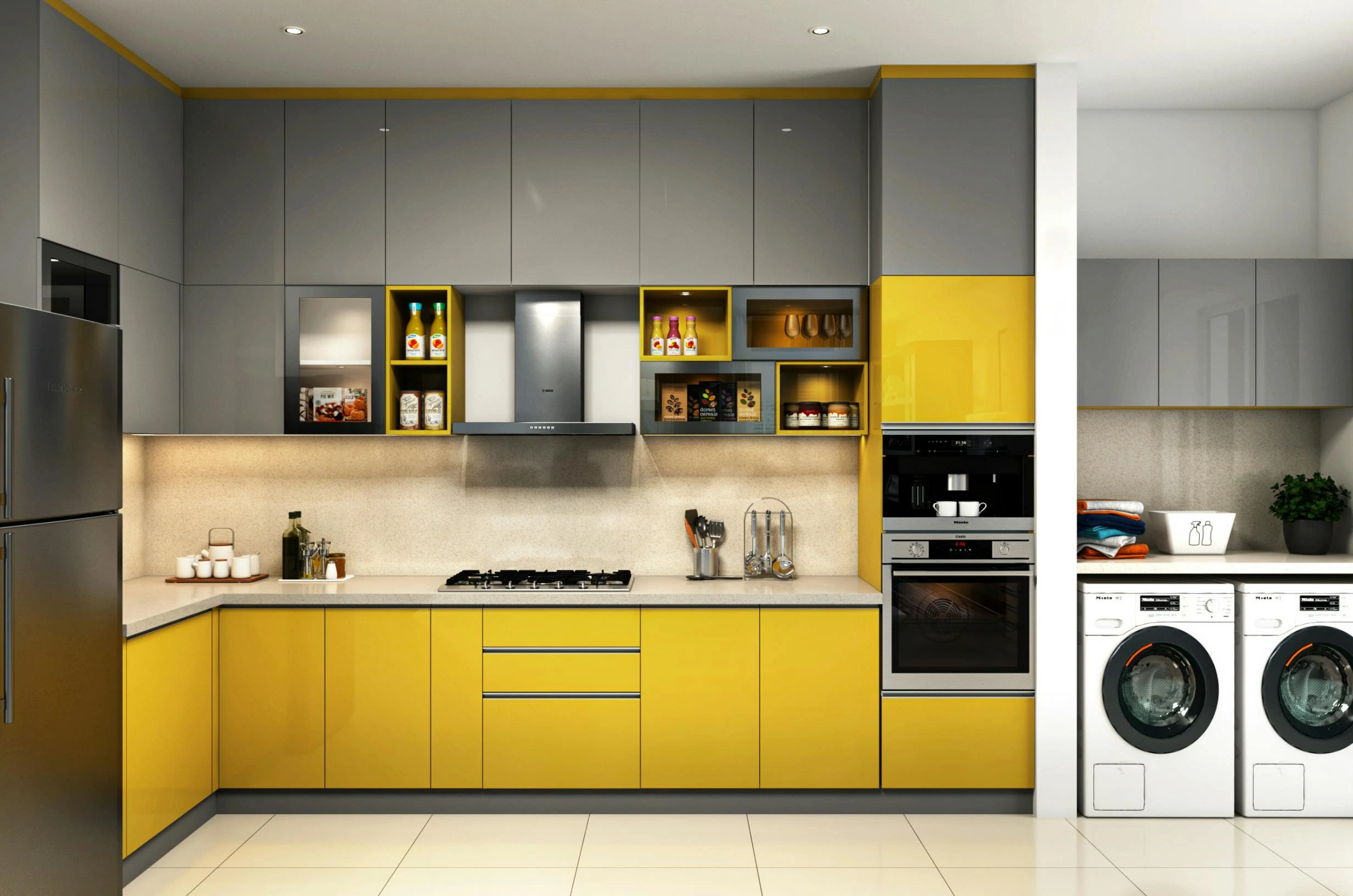 premium kitchen setup cost in south kolkata with thikedaar dot com