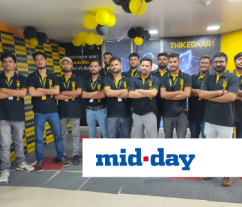 thikedaar dot com patna based startup 