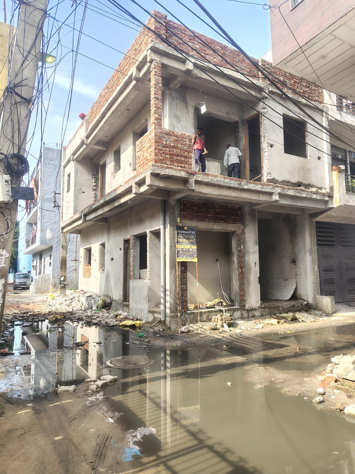 thikedaar build home in bihar with 3 floor