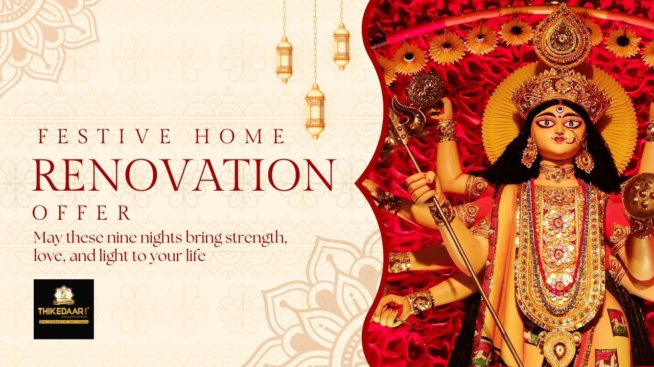 OFFERING SPECIAL DISCOUNTS FOR HOME RENOVATION DURING NAVRATRI
