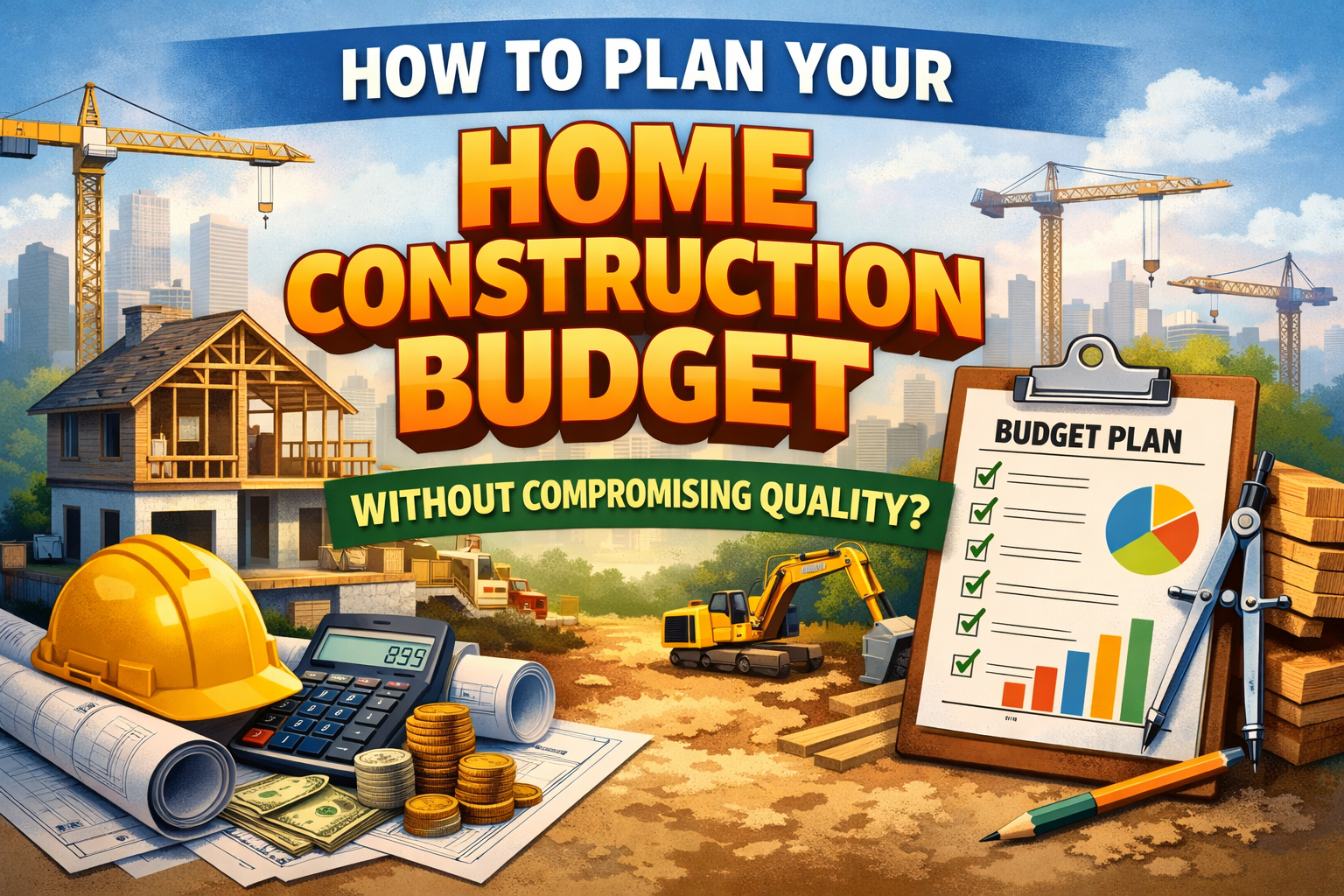 HOW TO PLAN YOUR HOME CONSTRUCTION BUDGET WITHOUT COMPROMISING QUALITY?