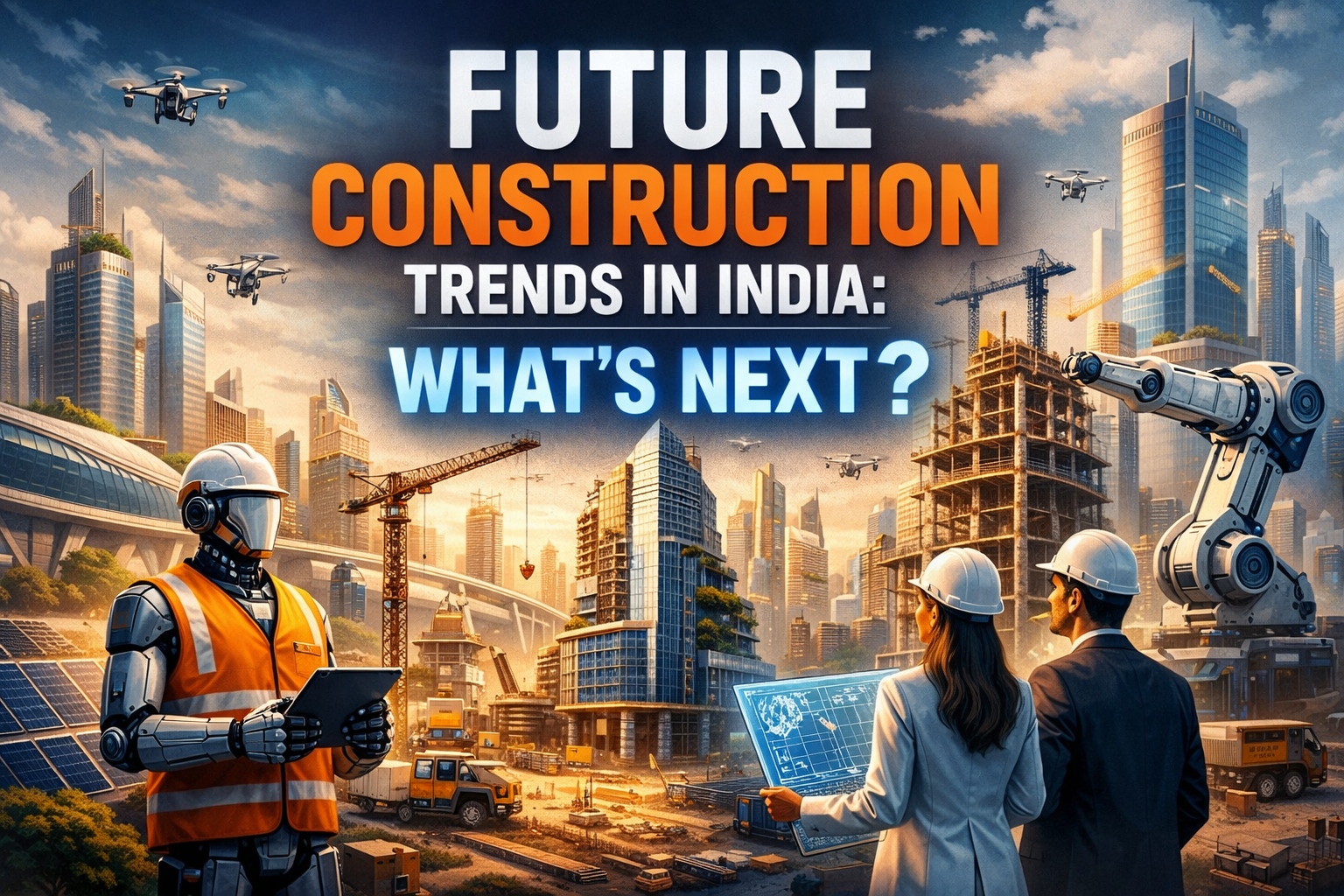 FUTURE CONSTRUCTION TRENDS IN INDIA: WHAT’S NEXT?