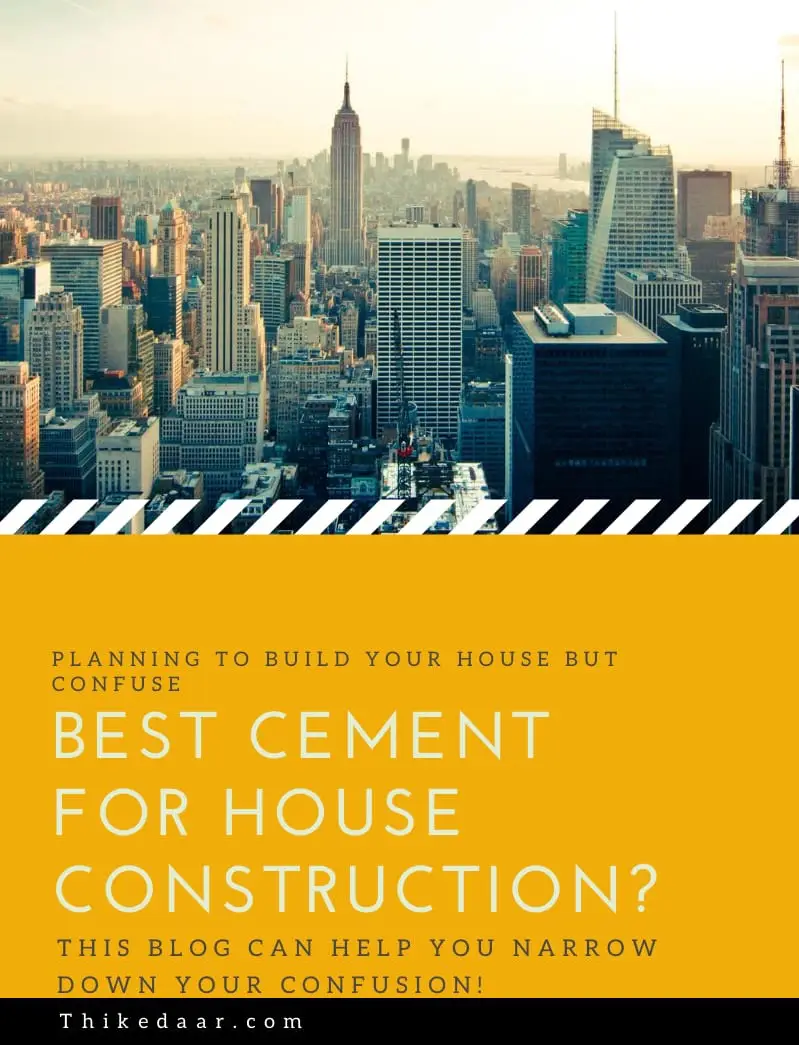 Best Cement for Construction