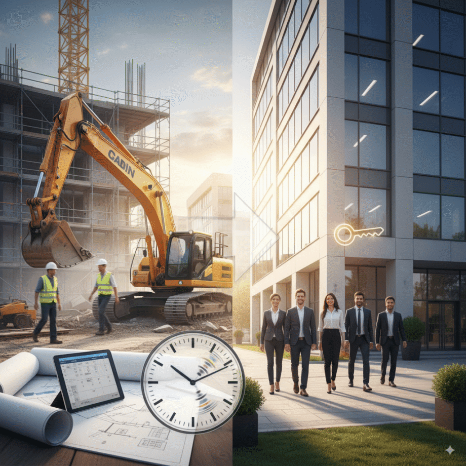 TIME WITH TURNKEY CONSTRUCTION